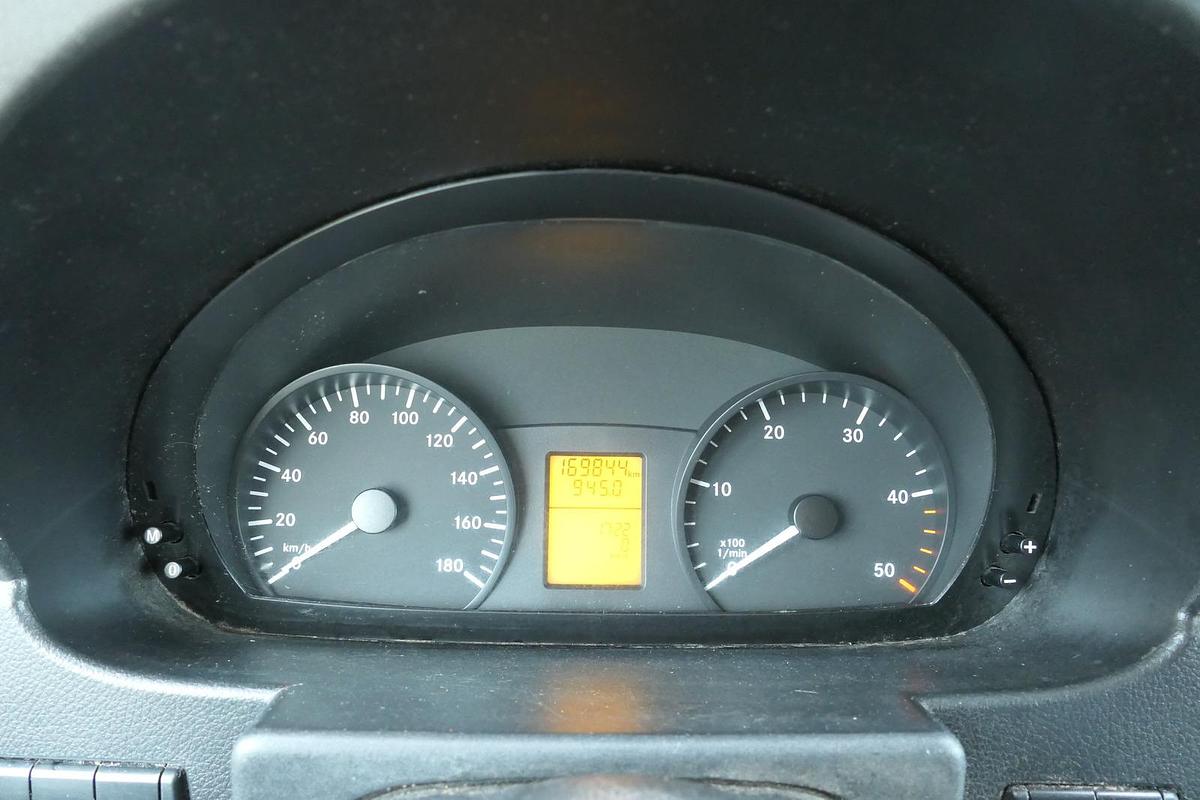 Gebraucht Mercedes-Benz SPRINTER 310 CDI MAXI EURO-5 KOFFER REGALE KAMERA DURCHGANG