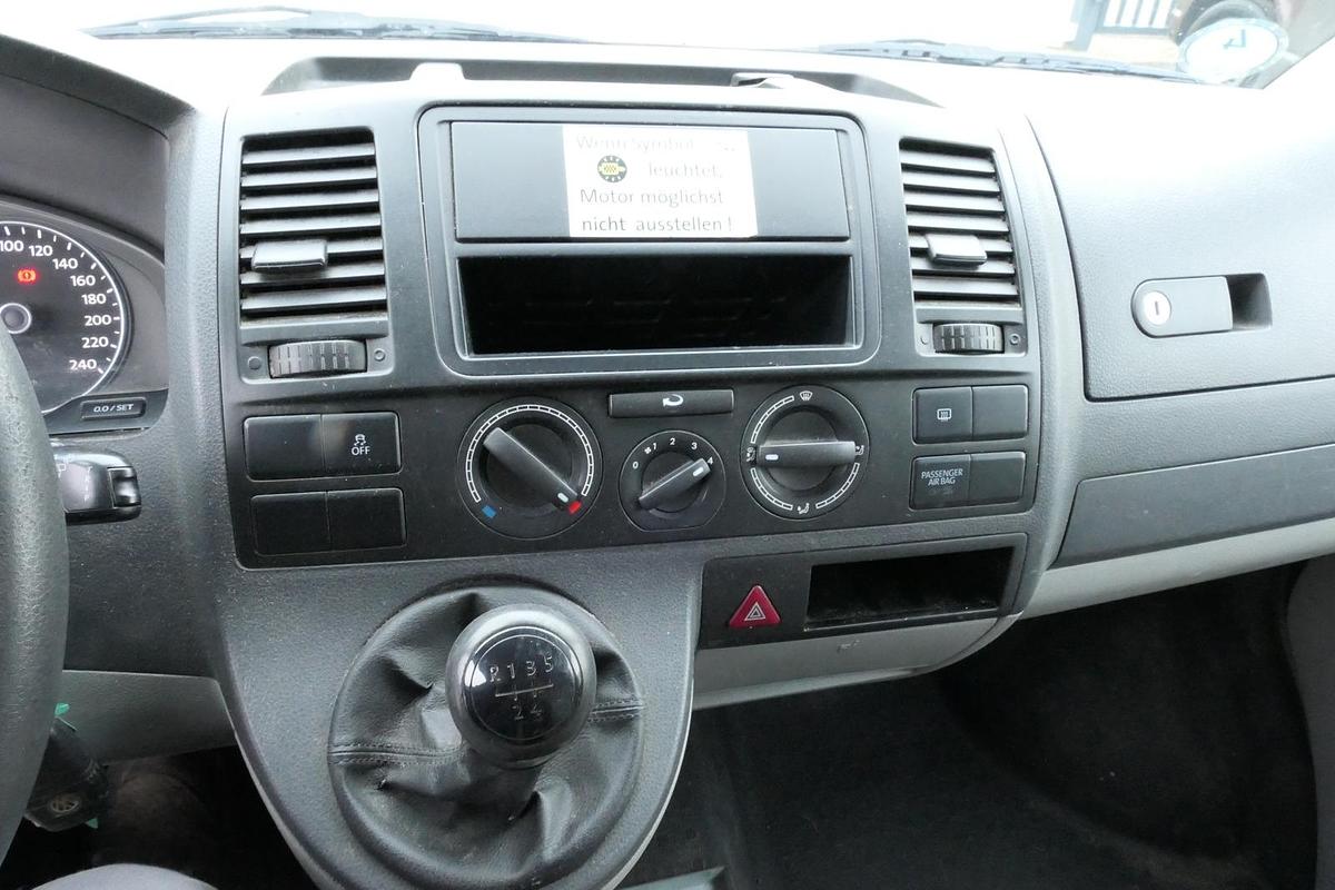 Gebraucht Volkswagen T5 Transporter 2.0 TDI 2-Sitzer EURO-5 CoC 2xSCHIEBETÜR PARKTRONIK