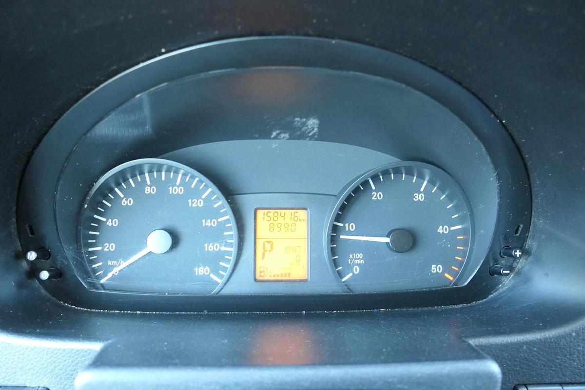 Gebraucht Mercedes-Benz SPRINTER 310 CDI MAXI EURO-5 KOFFER REGALE KAMERA DURCHGANG