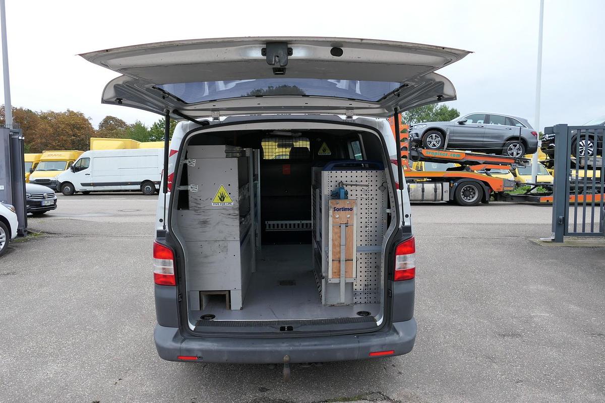 Gebraucht Volkswagen T5 Transporter 2.0 TDI KLIMA AHK Werkstatteinbau 3-Sitzer