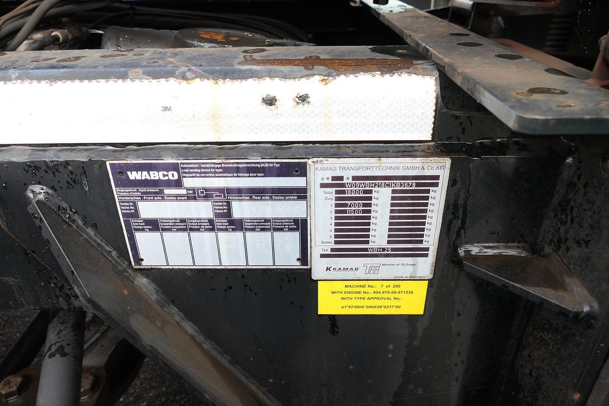 Gebraucht Mercedes-Benz KAMAG WBH 25 Wiesel Terberg Umsetzfahrz. Sattelkupplung KLIMA WEBASTO