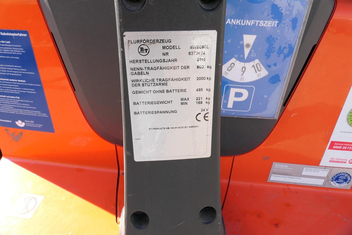 Gebraucht BT SWE 080L