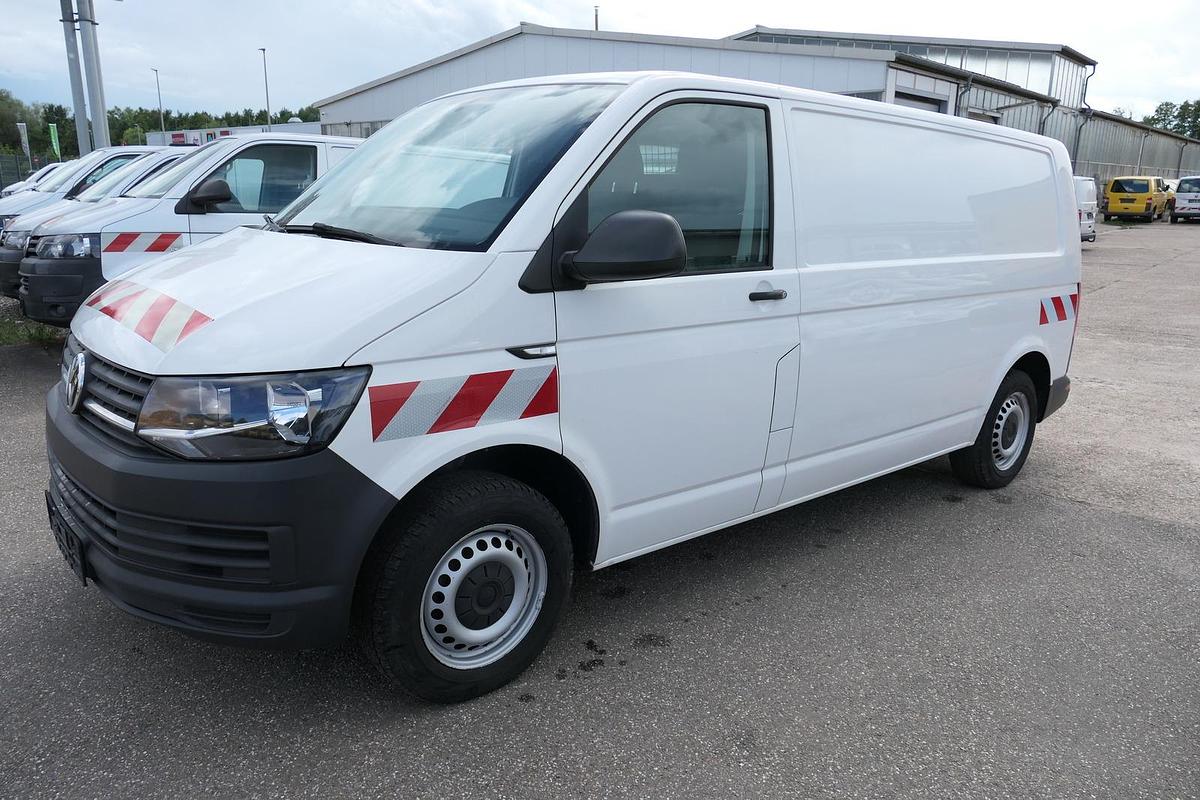 Gebraucht Volkswagen T6 Transporter 2.0 TDI 4Motion lang 3Sitzer AHK Werkstatteinbauten - KLIMA