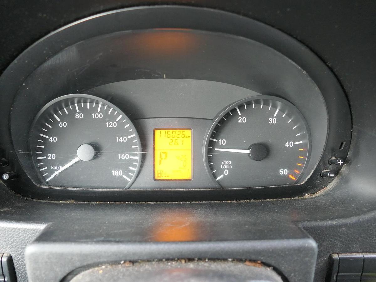 Gebraucht Mercedes-Benz SPRINTER 310 CDI MAXI EURO-5 KOFFER REGALE KAMERA DURCHGANG