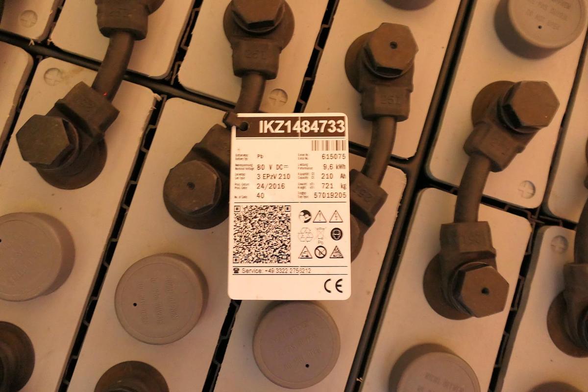 Gebraucht Linde W20 Schlepper Batterie 24/2016