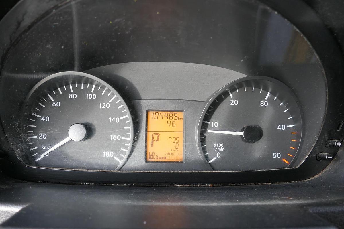 Gebraucht Mercedes-Benz SPRINTER 310 CDI MAXI EURO-5 KOFFER REGALE KAMERA DURCHGANG