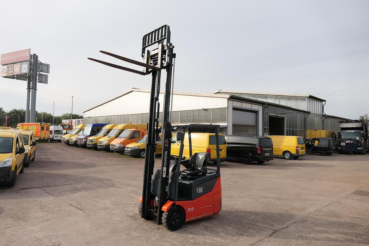 Gebraucht Toyota 7FBEST 15 3-Rad DUPLEX HUBHÖHE 3m