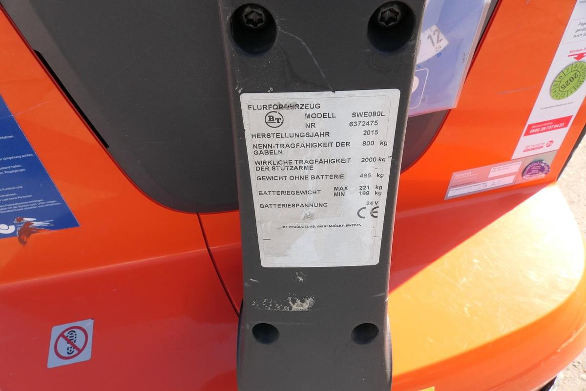 Gebraucht BT SWE 080L