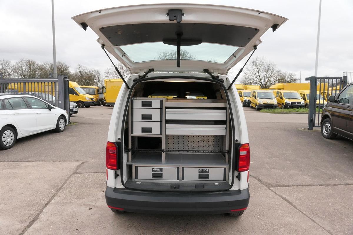 Gebraucht Volkswagen Caddy 2.0 TDI 4Motion Klima Werkstatteinbauten Tempomat COC