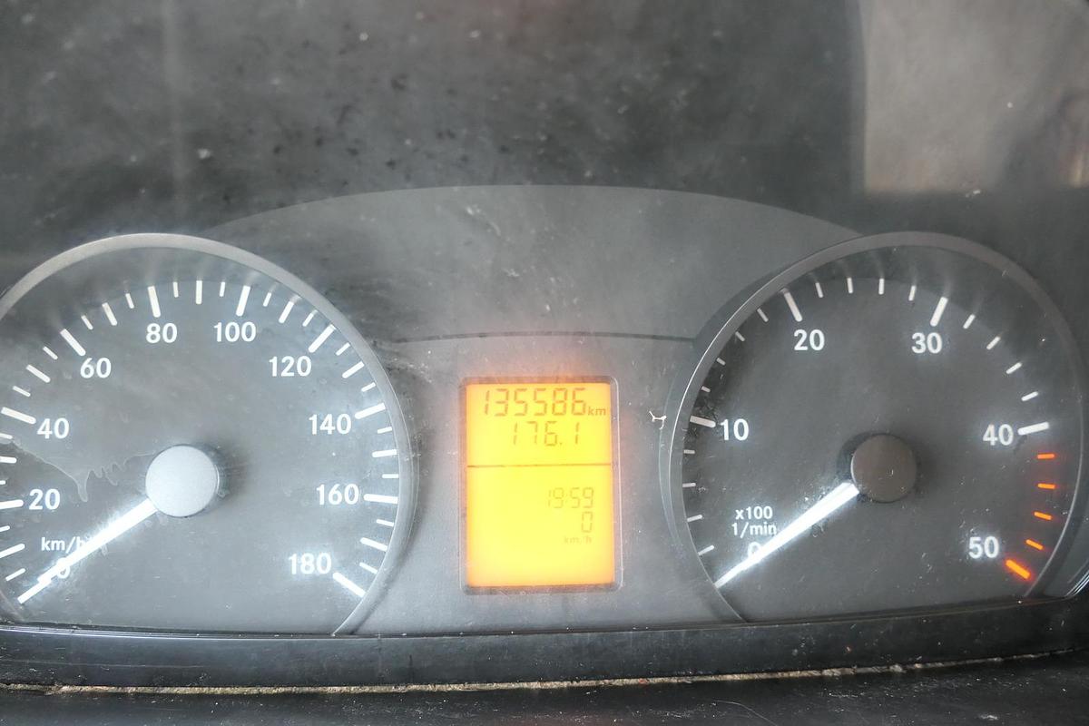 Gebraucht Mercedes-Benz SPRINTER 310 CDI MAXI EURO-5 KOFFER REGALE KAMERA DURCHGANG