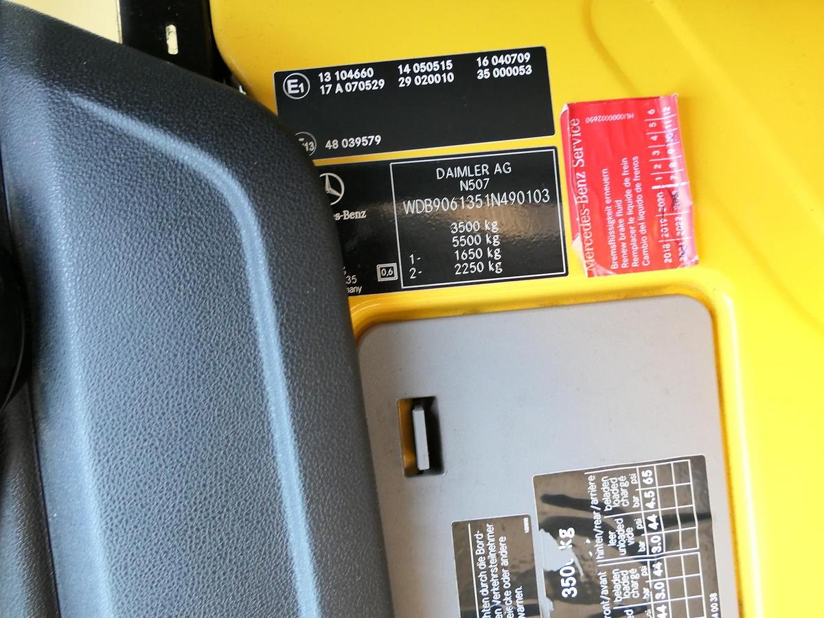 Gebraucht Mercedes-Benz SPRINTER 310 CDI MAXI EURO-5 KOFFER REGALE KAMERA DURCHGANG