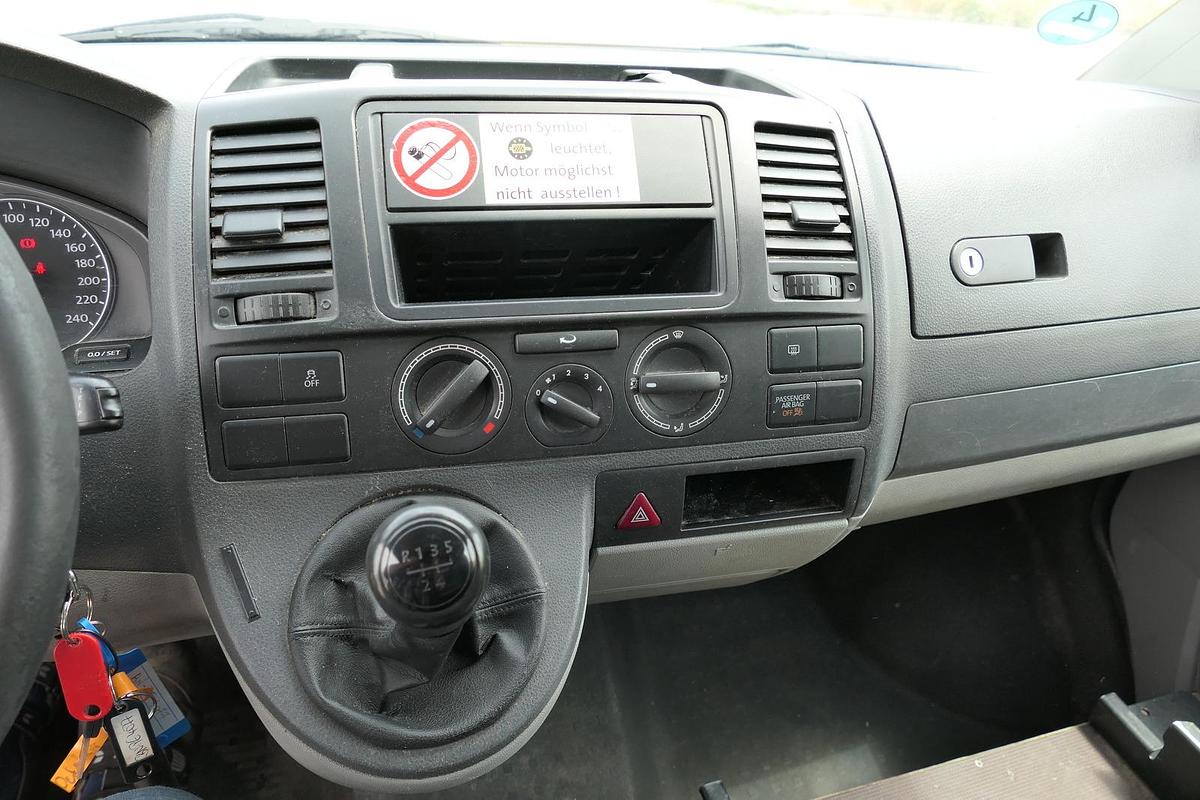 Gebraucht Volkswagen T5 Transporter 2.0 TDI PARKTRONIK EURO-5 2xSCHIEBETÜR CoC