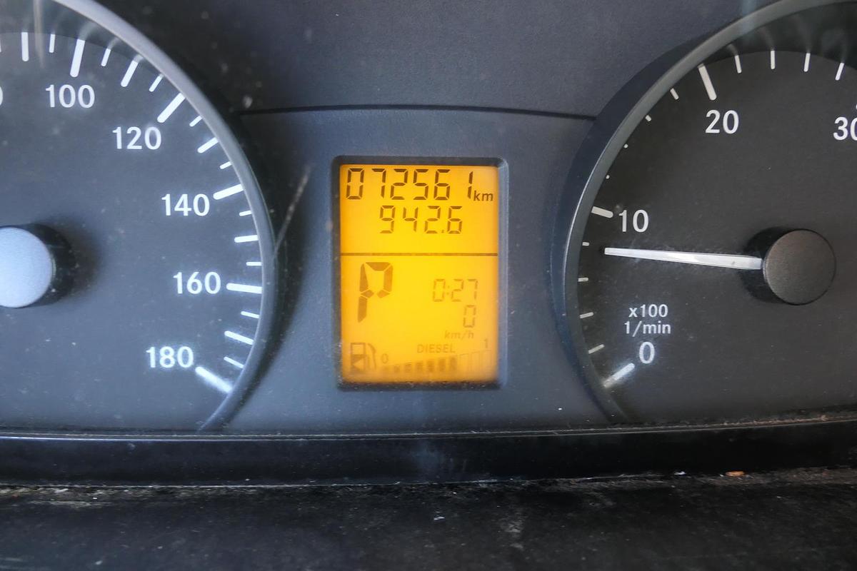 Gebraucht Mercedes-Benz SPRINTER 310 CDI MAXI EURO-5 KOFFER REGALE KAMERA DURCHGANG COC