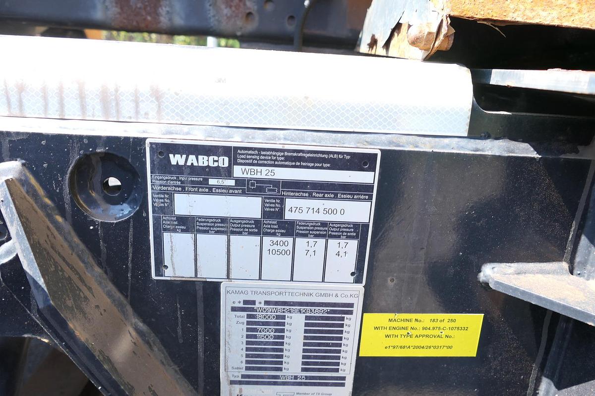 Gebraucht Mercedes-Benz KAMAG WBH 25 Wiesel Sattelkupplung Umsetzfahrz.