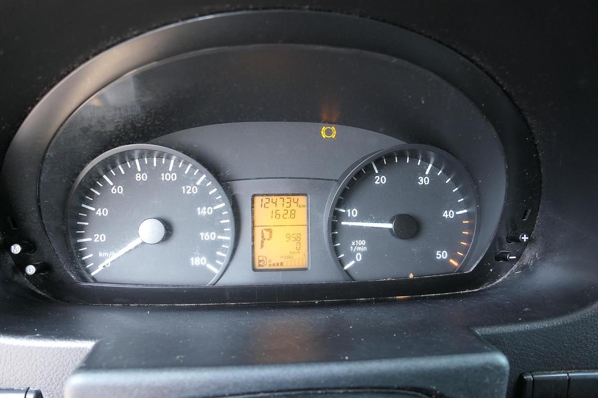 Gebraucht Mercedes-Benz SPRINTER 310 CDI MAXI EURO-5 KOFFER REGALE KAMERA DURCHGANG