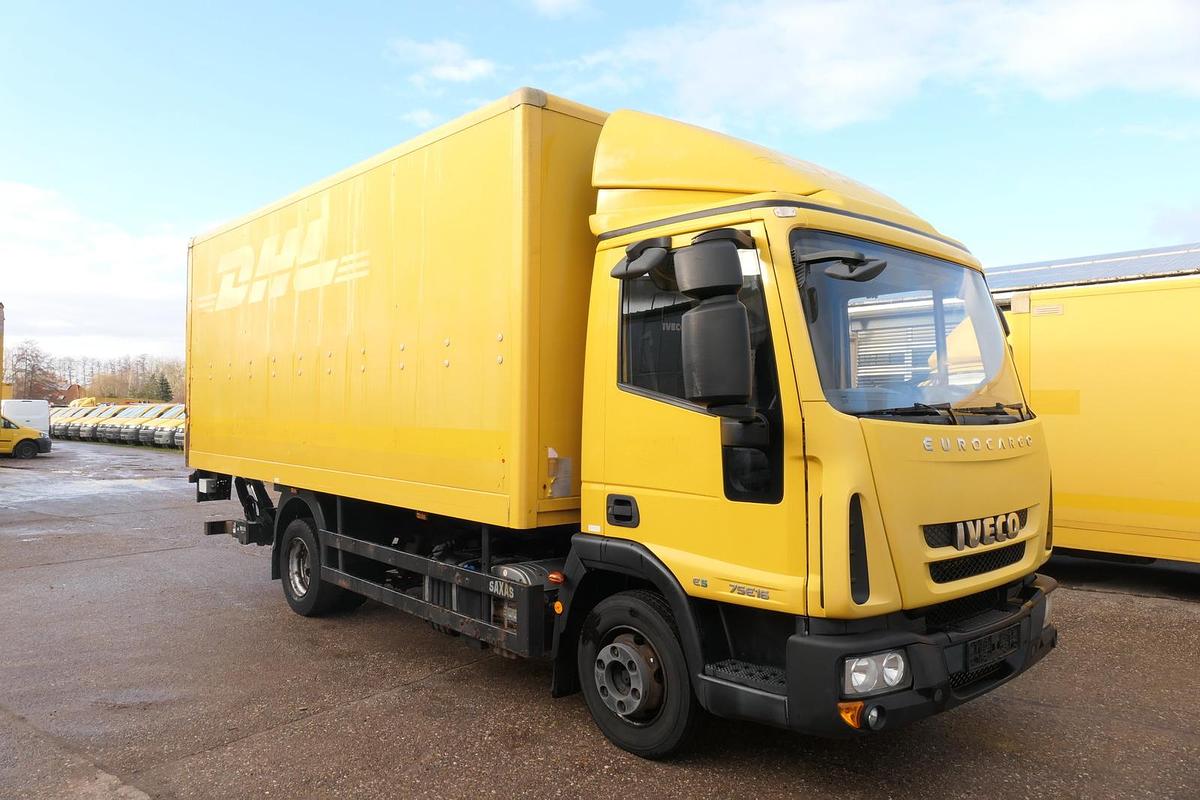 Gebraucht Iveco EuroCargo ML 75 E 16 P LBW LUFT AUTOMATIK COC EURO-5 Koffer-Innenlänge 5,5m
