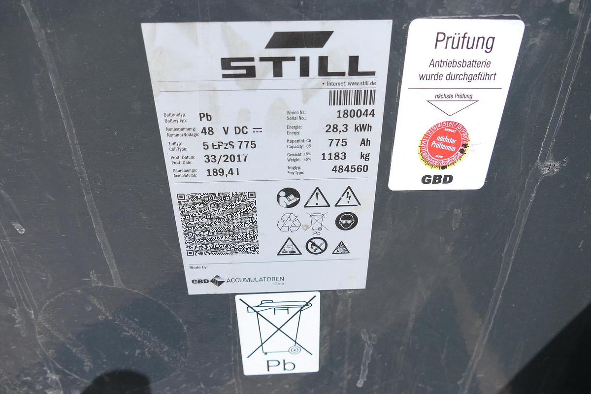 Gebraucht Still RX 20-18P/H 4-RAD Batterie 33/2017