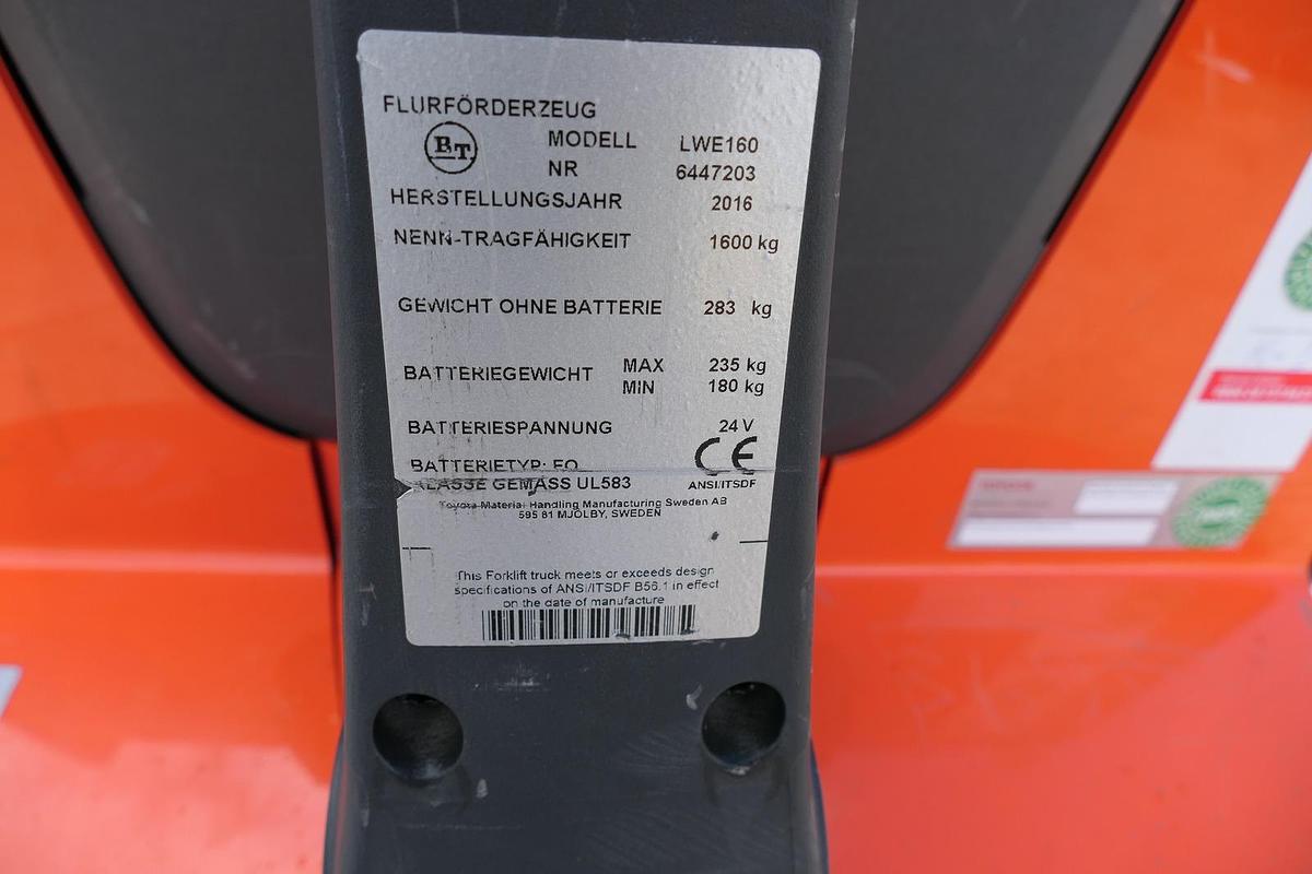 Gebraucht BT LWE 160 Batterie 26/2024