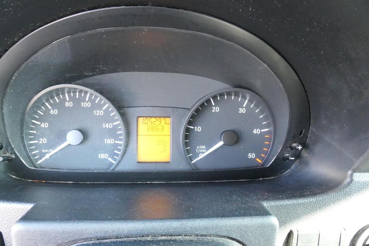 Gebraucht Mercedes-Benz SPRINTER 310 CDI MAXI EURO-5 KOFFER REGALE KAMERA DURCHGANG