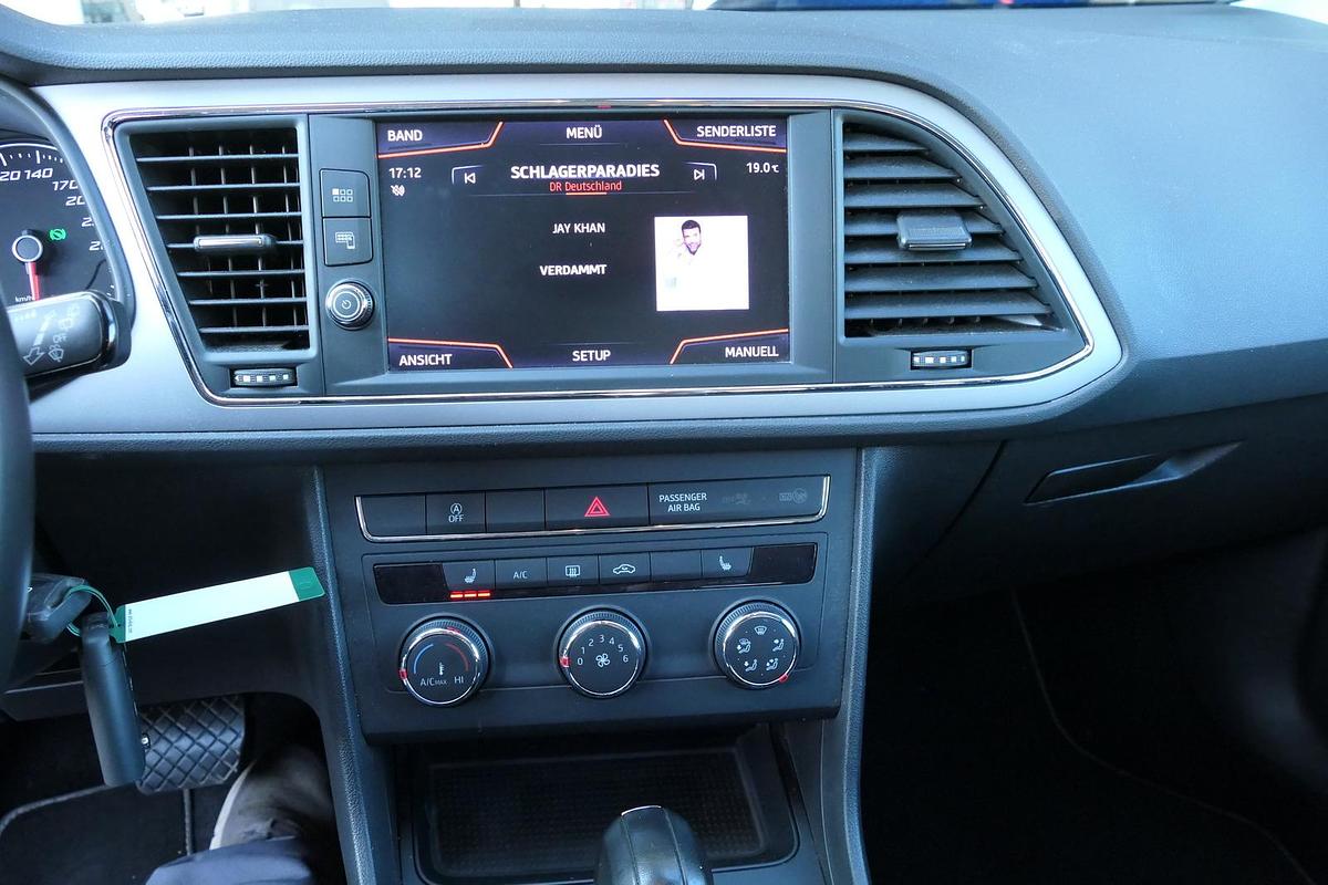 Gebraucht Seat Leon ST 1.5 TGI Bivalent Benzin/CNG KLIMA