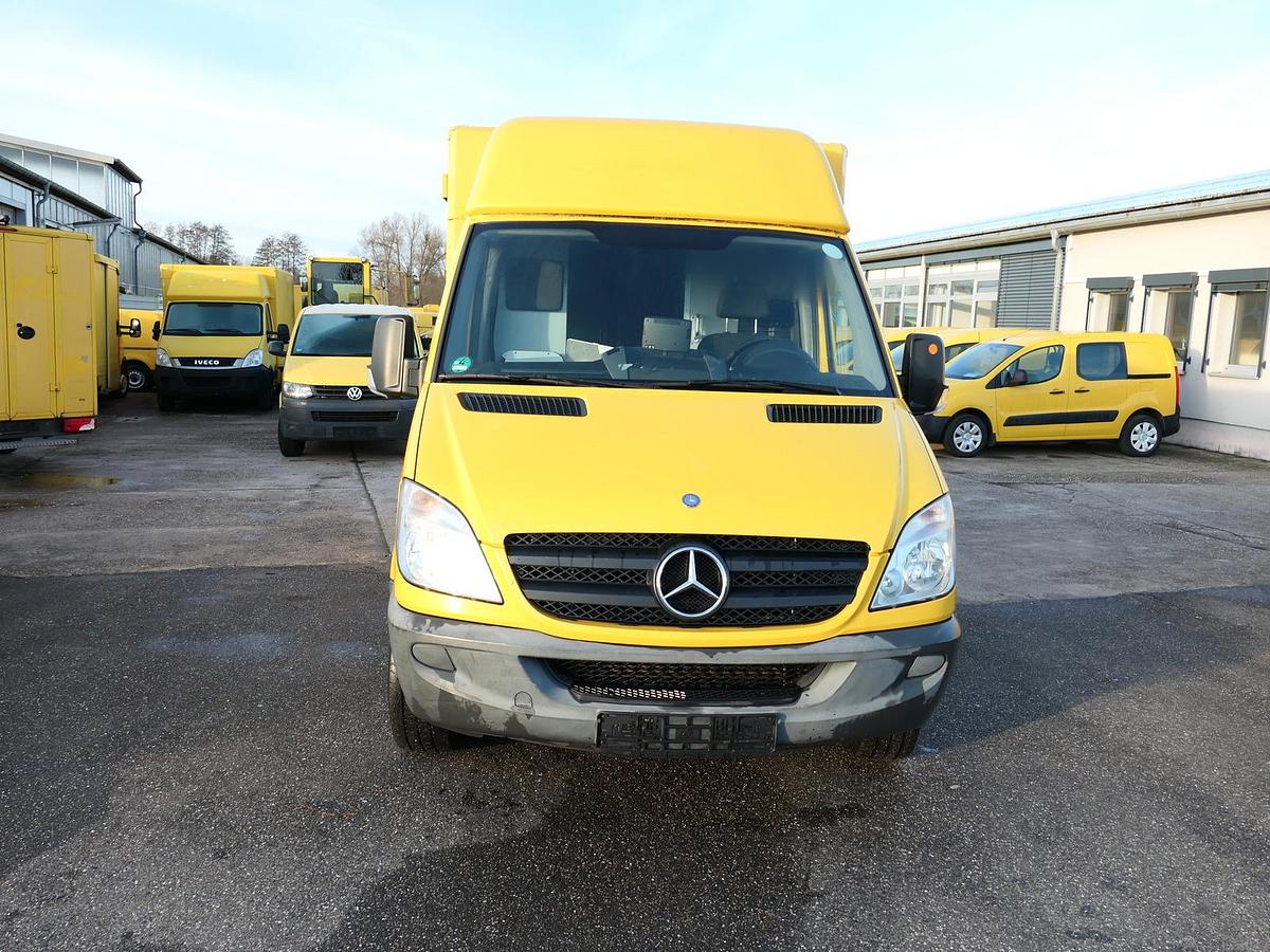 Gebraucht Mercedes-Benz SPRINTER 310 CDI MAXI EURO-5 KOFFER REGALE KAMERA DURCHGANG