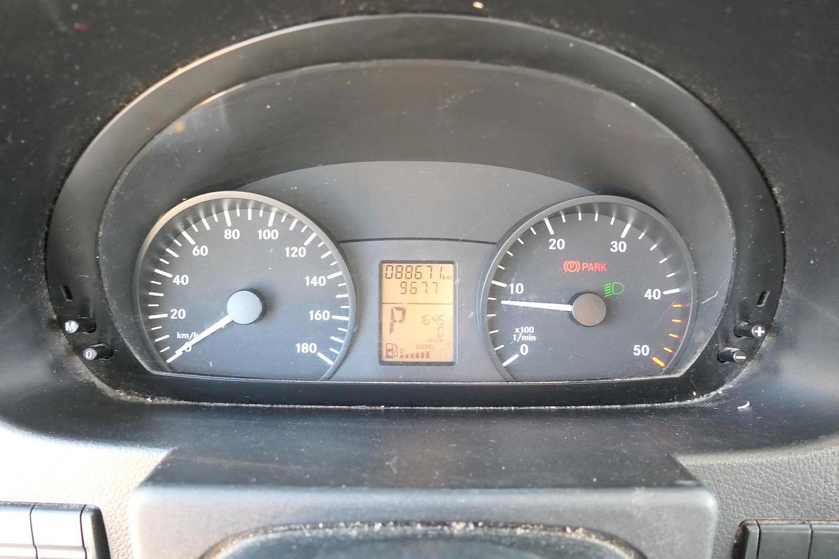 Gebraucht Mercedes-Benz SPRINTER 310 CDI MAXI EURO-5 KOFFER REGALE KAMERA DURCHGANG