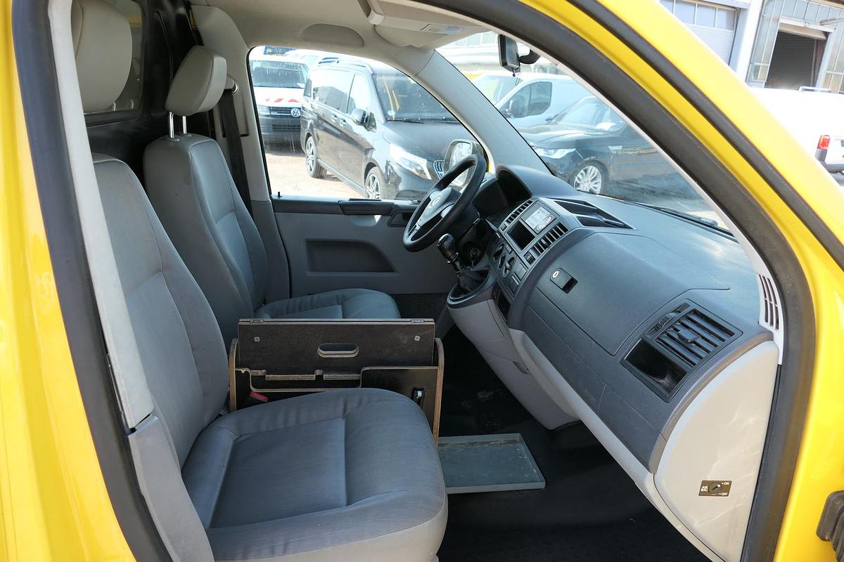 Gebraucht Volkswagen T5 Transporter 2.0 TDI 2-Sitzer CoC 2xSCHIEBETÜR PARKTRONIK