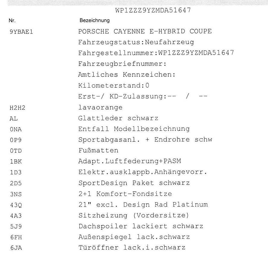 Gebraucht Porsche Cayenne E-Hybrid Coupe/ Luft/ AHK/ Voll SportDesign