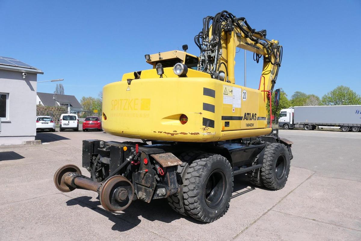 Gebraucht Atlas 1604 K ZW KLIMA Zweiwegebagger SCHNELLWECHSLER DEUTZ-MOTOR