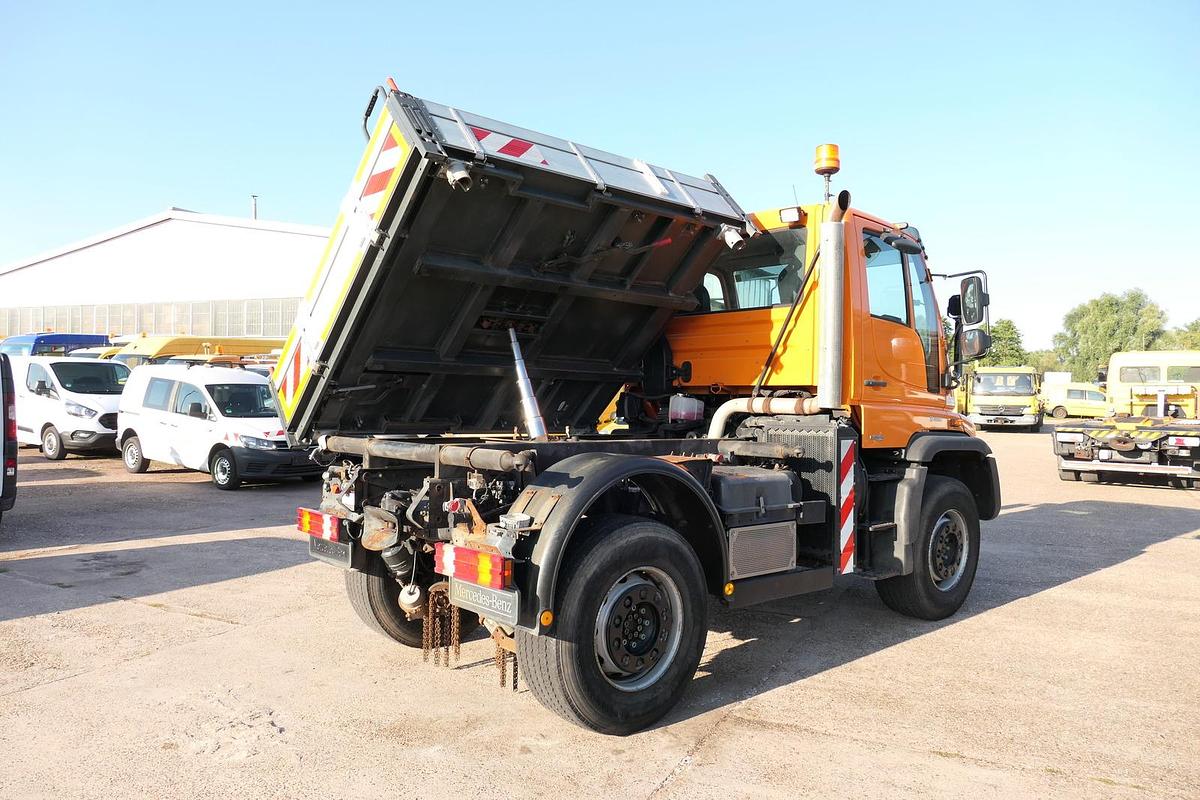 Gebraucht Unimog U400 Euro5 Typ 405 VarioPilot 6 Zylinder SFZ KOMMUNALHYDRAULIK EURO-5 COC