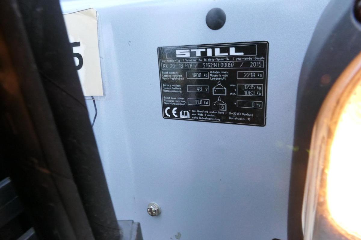 Gebraucht Still RX 20-18P/H 4-RAD Lange Gabeln