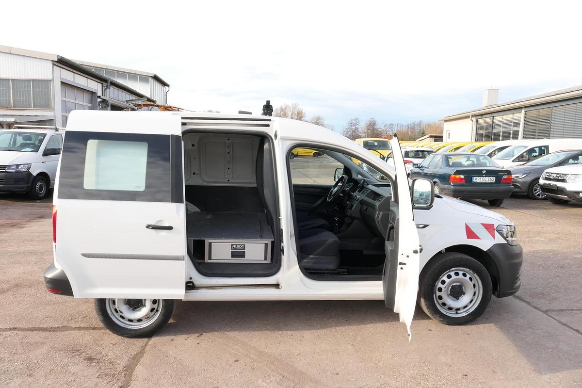 Gebraucht Volkswagen Caddy 2.0 TDI 4Motion Klima Werkstatteinbauten Tempomat COC