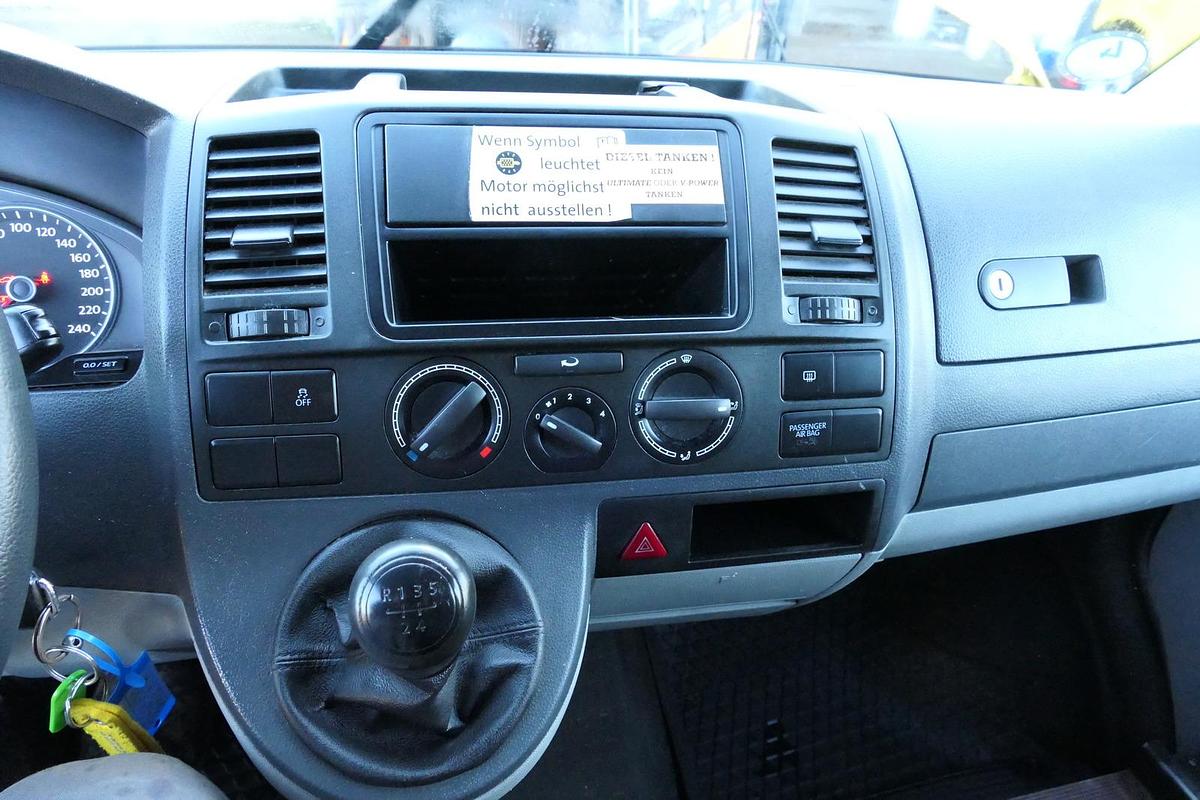 Gebraucht Volkswagen T5 Transporter 2.0 TDI PARKTRONIK EURO-5 2xSCHIEBETÜR CoC