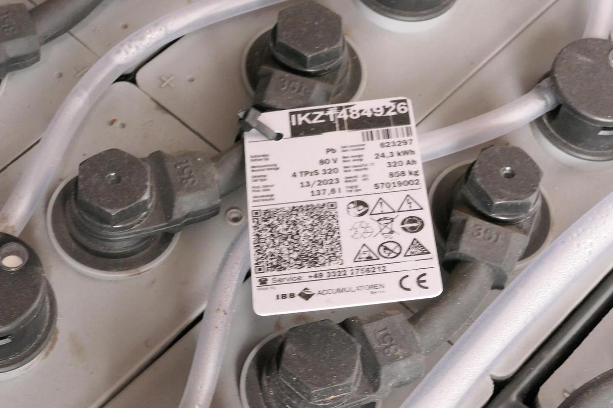 Gebraucht Linde W20 Schlepper Tractive Batterie 13/2023