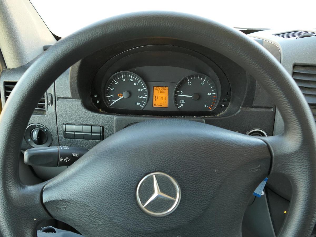 Gebraucht Mercedes-Benz SPRINTER 310 CDI MAXI EURO-5 KOFFER REGALE KAMERA DURCHGANG