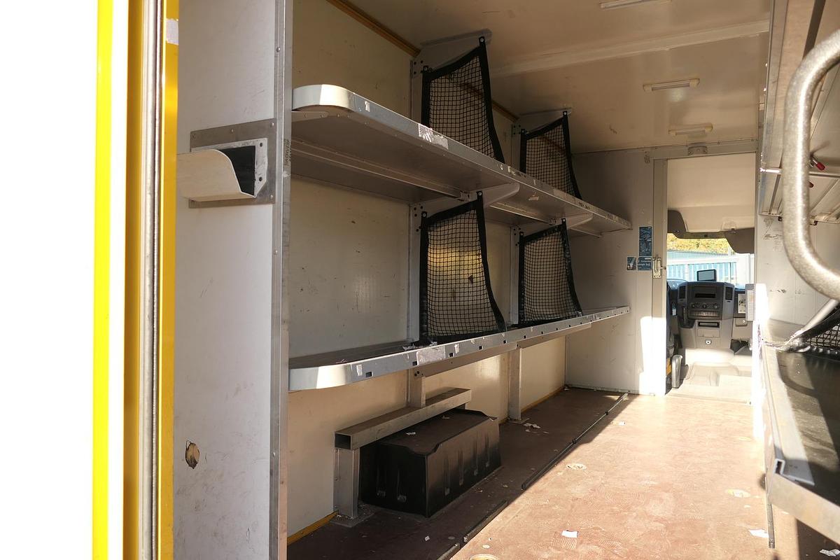 Gebraucht Mercedes-Benz SPRINTER 310 CDI MAXI EURO-5 KOFFER REGALE KAMERA DURCHGANG