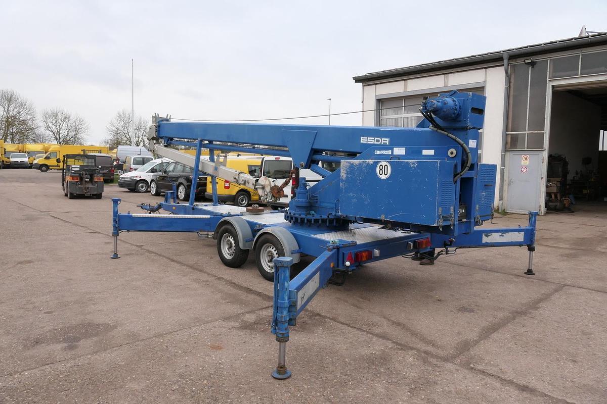 Gebraucht Albert Böcker Anhängerkran AHK 27/700 - Seilwinde HY1010