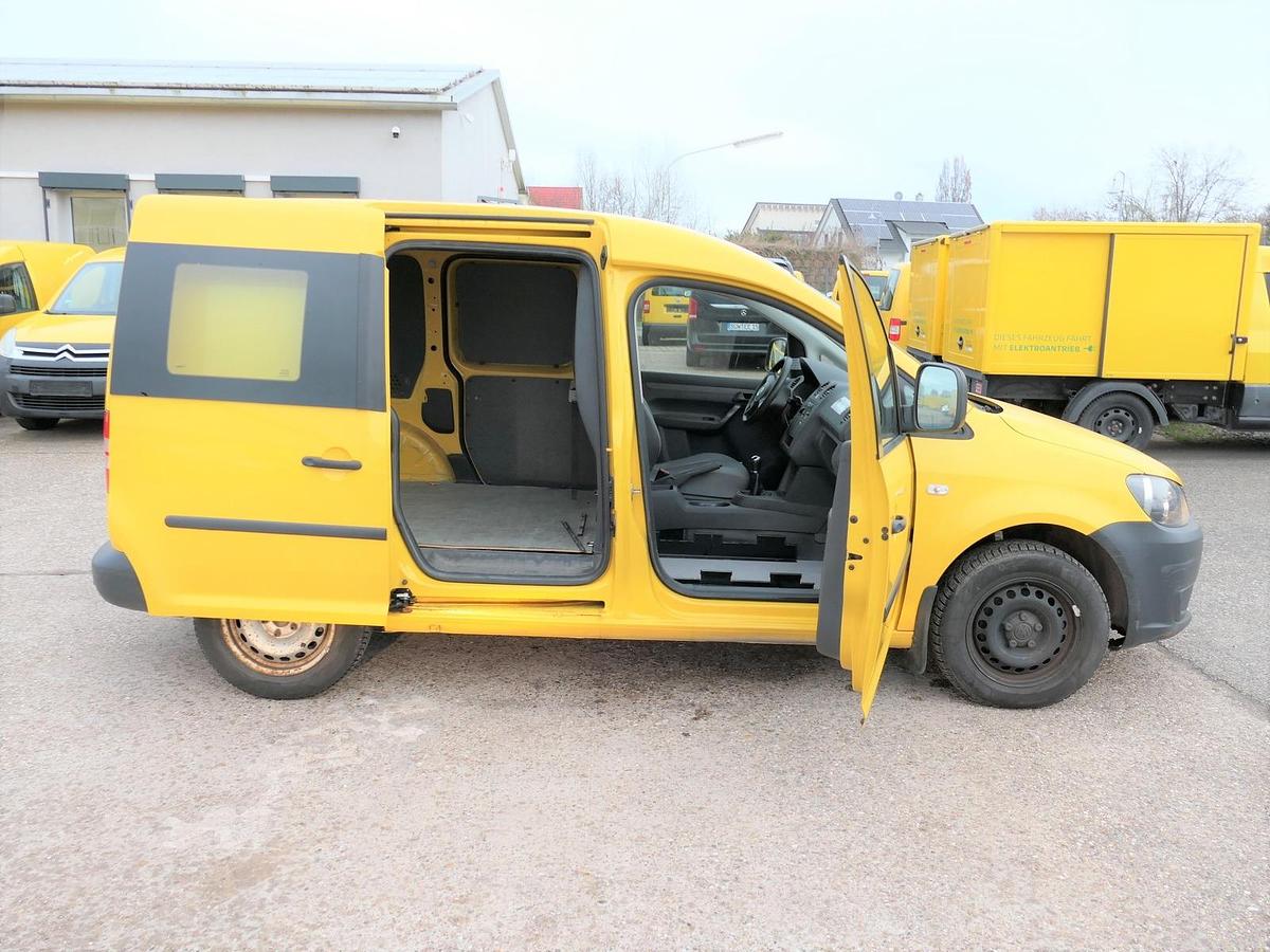 Gebraucht Volkswagen Caddy 2.0 TDI EURO-5 PARKTRONIK 6-GANG 2xSCHIEBETÜR CoC