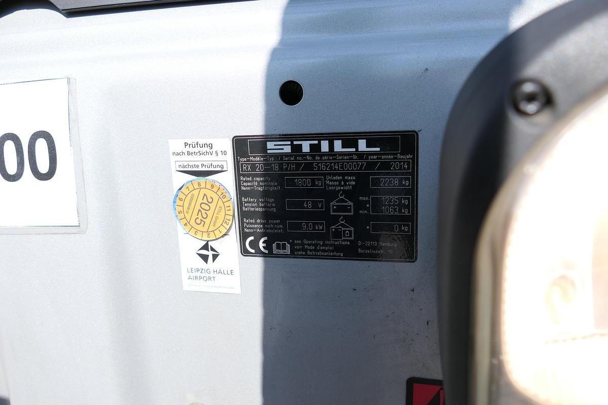Gebraucht Still RX 20-18P/H 4-RAD