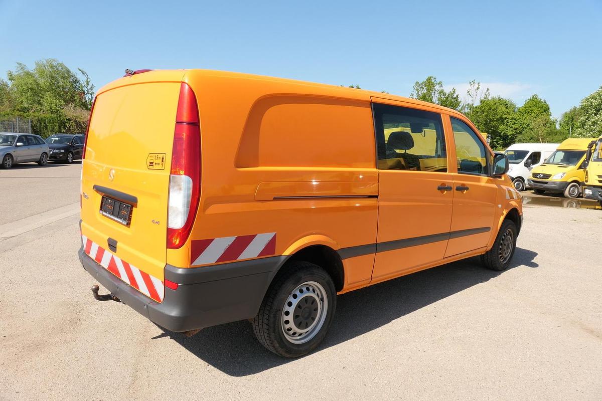 Gebraucht Mercedes-Benz Vito Mixto 111 CDI Kasten Extralang 4x4 AHK
