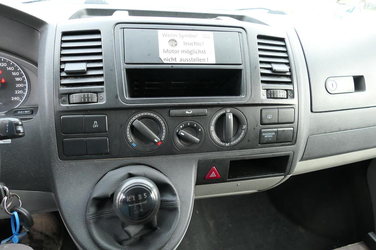 Gebraucht Volkswagen T5 Transporter 2.0 TDI EURO-5 2xSCHIEBETÜR PARKTRONIK COC