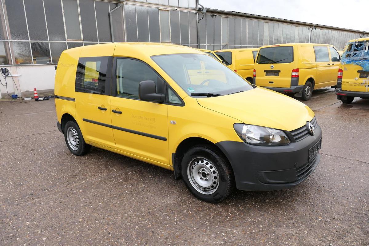 Gebraucht Volkswagen Caddy 2.0 TDI EURO-5 PARKTRONIK 6-GANG 2xSCHIEBETÜR CoC