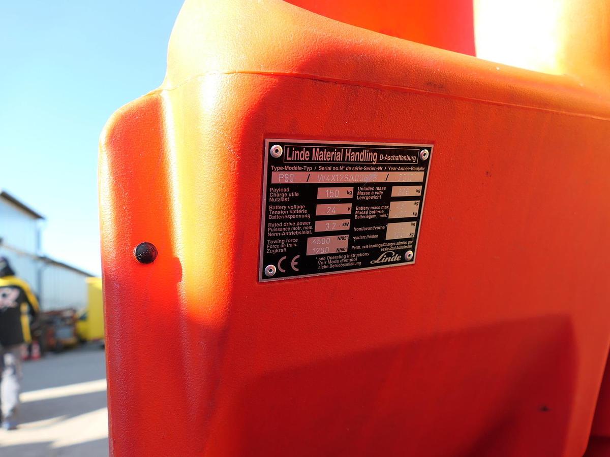 Gebraucht Linde P 60 Z Schlepper AHK Batterie 41/2019