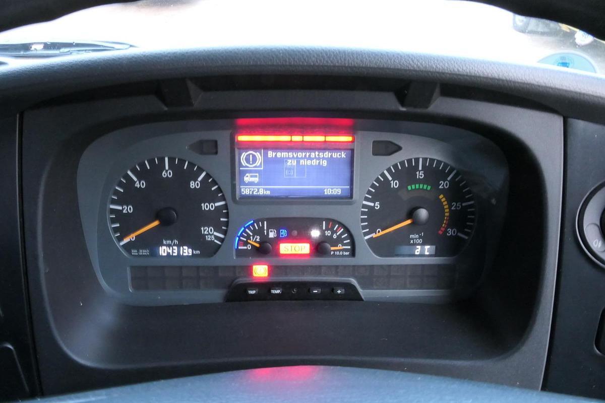 Gebraucht Mercedes-Benz Atego 1018 Rechtslenker Schmidt SK 500 R Rückfahrkamera