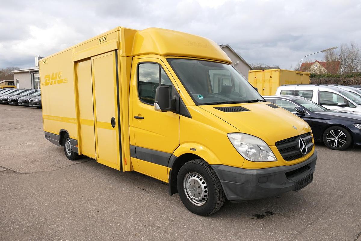 Gebraucht Mercedes-Benz SPRINTER 310 CDI MAXI EURO-5 KOFFER REGALE KAMERA DURCHGANG