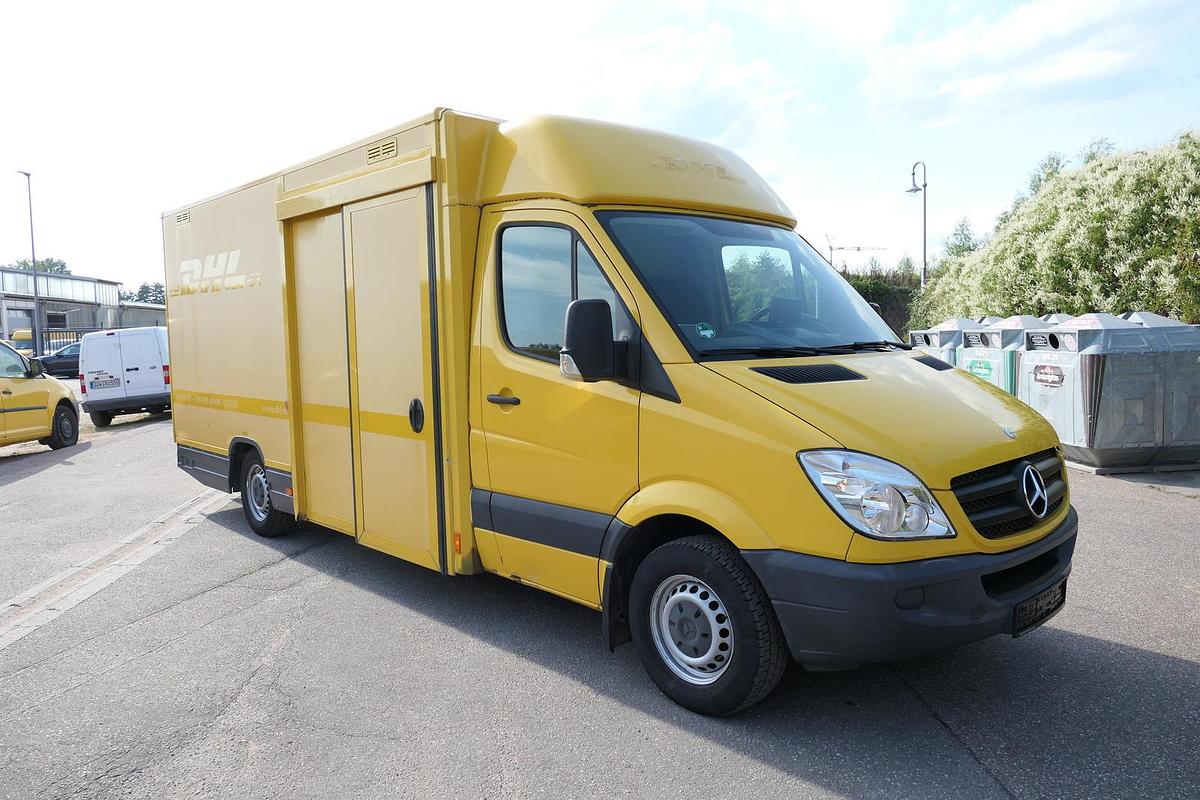 Gebraucht Mercedes-Benz SPRINTER 310 CDI MAXI EURO-5 KOFFER REGALE KAMERA DURCHGANG
