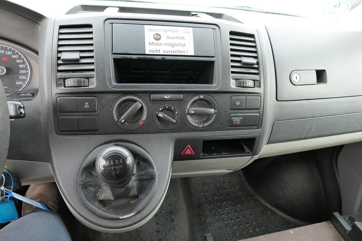 Gebraucht Volkswagen T5 Transporter 2.0 TDI PARKTRONIK EURO-5 2xSCHIEBETÜR CoC
