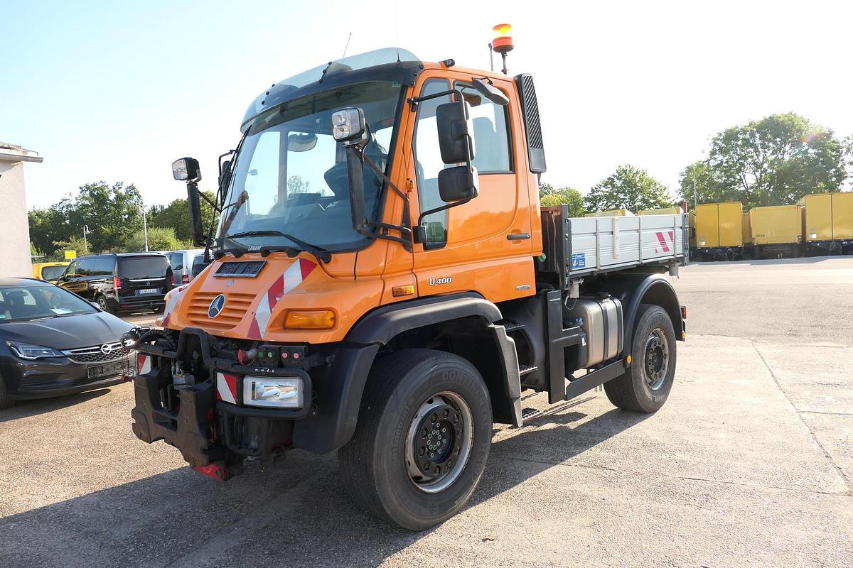 Gebraucht Unimog U400 Euro5 Typ 405 VarioPilot 6 Zylinder SFZ KOMMUNALHYDRAULIK EURO-5 COC