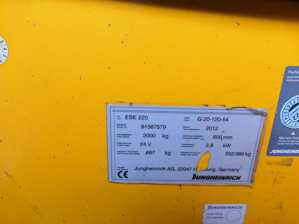 Gebraucht Jungheinrich ESE 220 Batterie 03/2021
