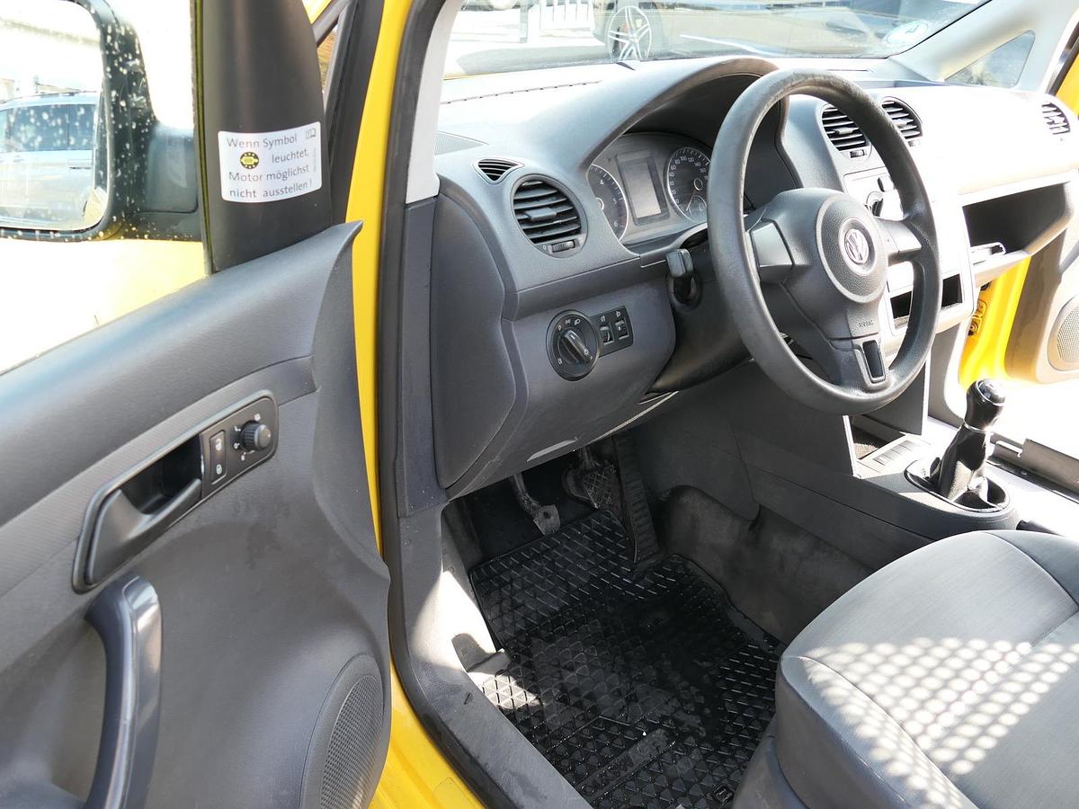 Gebraucht Volkswagen Caddy 2.0 TDI EURO-5 PARKTRONIK 6-GANG 2xSCHIEBETÜR CoC